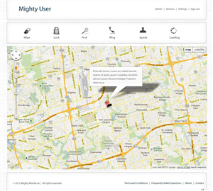 Web Design by pb for Mighty Mobile | Design: #1126036