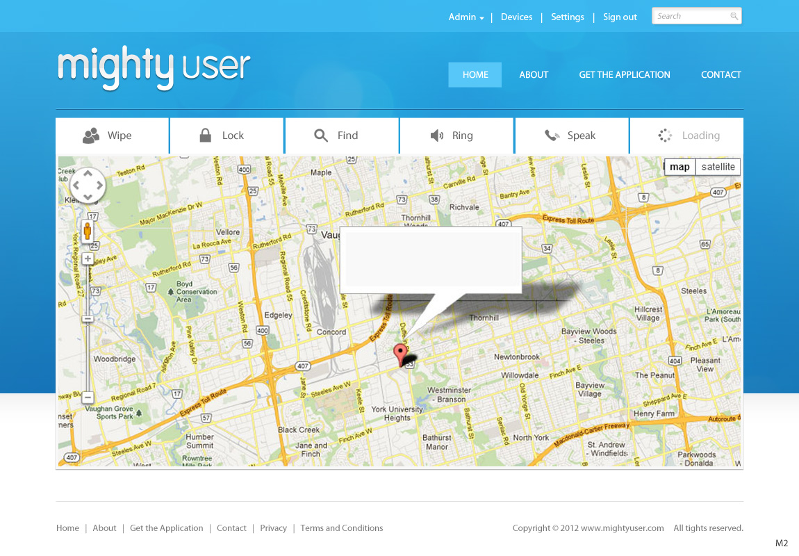 Web Design by pb for Mighty Mobile | Design #1131424