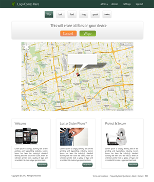 Web Design by pb for Mighty Mobile | Design: #1131580