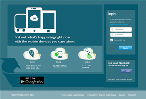 Web Design by Zoe  for Mighty Mobile | Design: #1154241