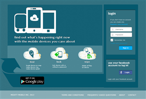 Web Design by Zoe  for Mighty Mobile | Design: #1154244