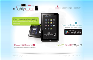 Web Design by TechWise for Mighty Mobile | Design: #1146724