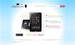 Web Design by TechWise for Mighty Mobile | Design: #1149745