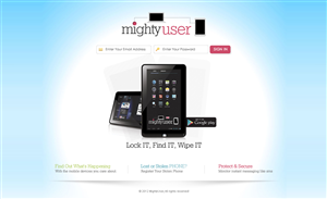 Web Design by TechWise for Mighty Mobile | Design: #1149748