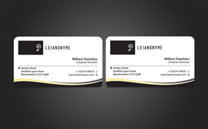 Business Card Design by Harshan for this project | Design #4085888