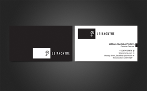 Business Card Design by Harshan
