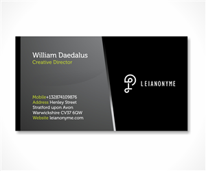 Business Card Design by yanuaryanuar for this project | Design: #4058030