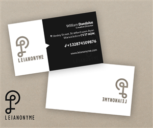 Simple, elegant, business card design required