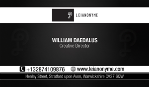 Business Card Design by UrbainFX for this project | Design: #4097565