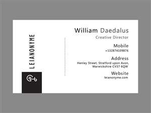 Business Card Design by Seema Gupta for this project | Design #4137514