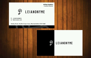 Business Card Design by Honneyjs for this project | Design: #4062410
