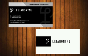 Business Card Design by Honneyjs for this project | Design: #4062425