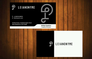Business Card Design by Honneyjs for this project | Design: #4062468