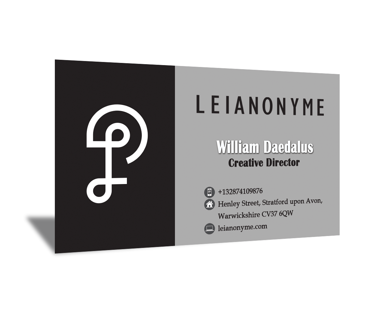 Business Card Design by Waroqun for this project | Design #4070959