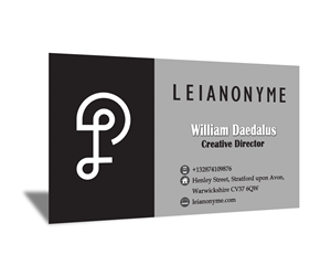 Business Card Design by Waroqun