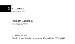 Business Card Design by nicolekim