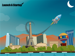 Diseño Gráfico por artistraman para LaunchAStartup.com | Diseño: #4067229