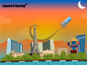 Diseño Gráfico por artistraman para LaunchAStartup.com | Diseño: #4067231