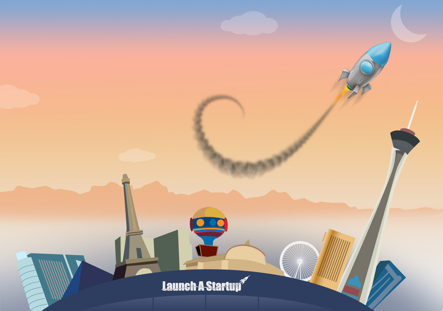 Graphic Design by artistraman for LaunchAStartup.com | Design #4083293