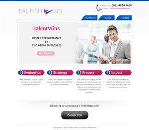 Wordpress Design by Mayank Patel for this project | Design #1130954
