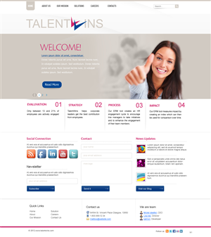 Wordpress Design by pb for this project | Design: #1123947