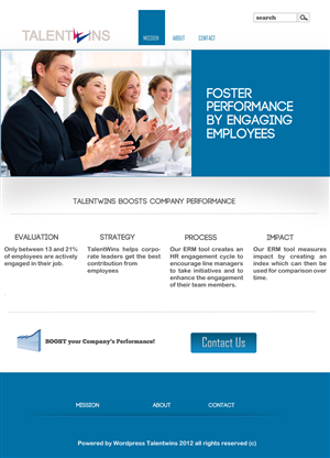 Wordpress Design by AK for this project | Design #1142472