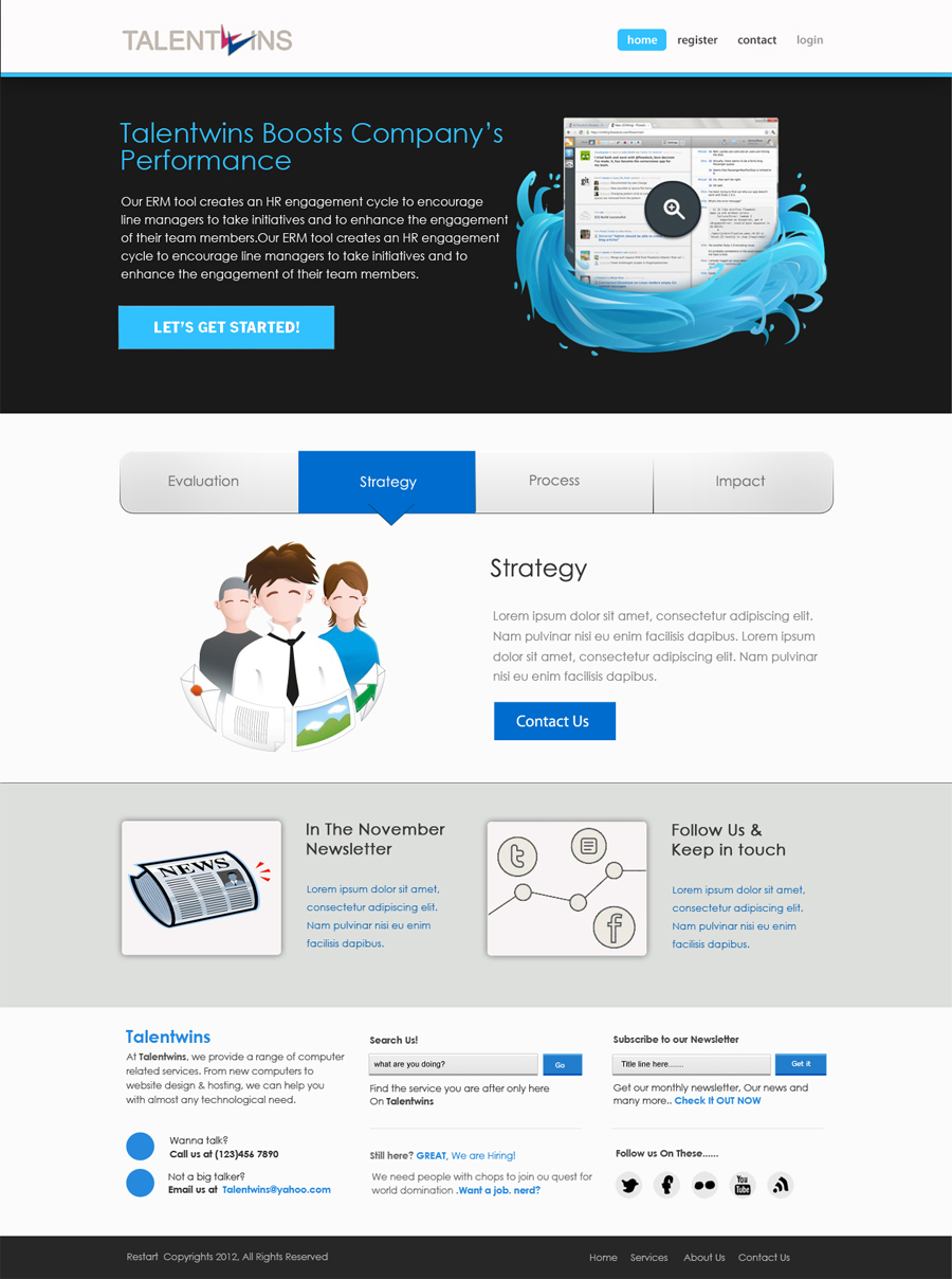 Wordpress Design by Oxygen Creatives for this project | Design #1195574