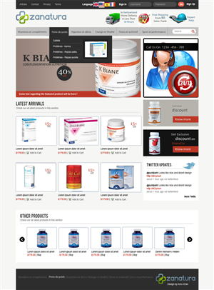 Web Design by amu for this project | Design #1135671