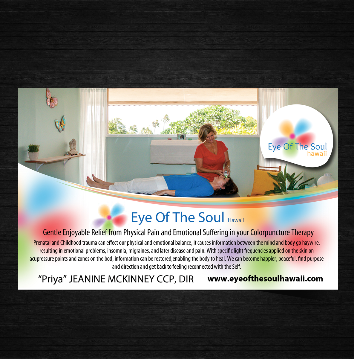Design Publicitaire par uk pour Eye of The Soul, Hawaii | Design #4057132