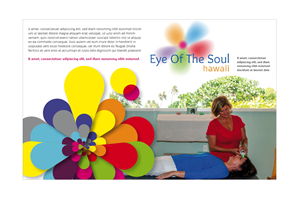 Design Publicitaire par sebastian perez pour Eye of The Soul, Hawaii | Design : #4057221