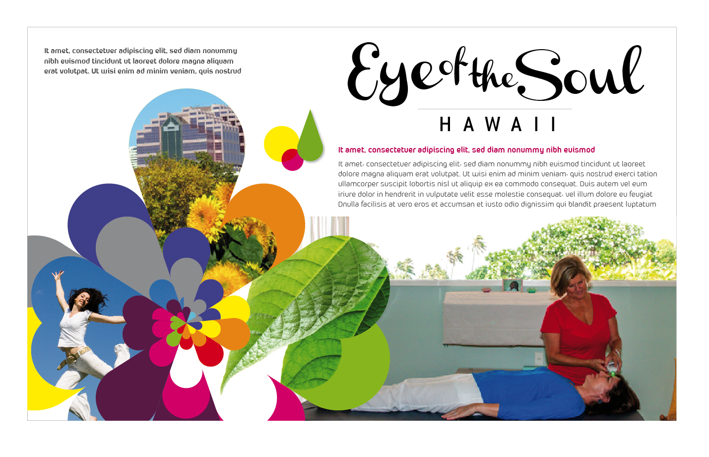 Design Publicitaire par sebastian perez pour Eye of The Soul, Hawaii | Design #4057229