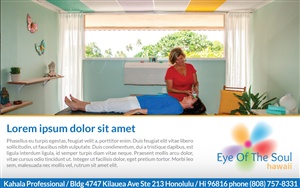 Advertisement Design by JCR for Eye of The Soul, Hawaii | Design: #4058183