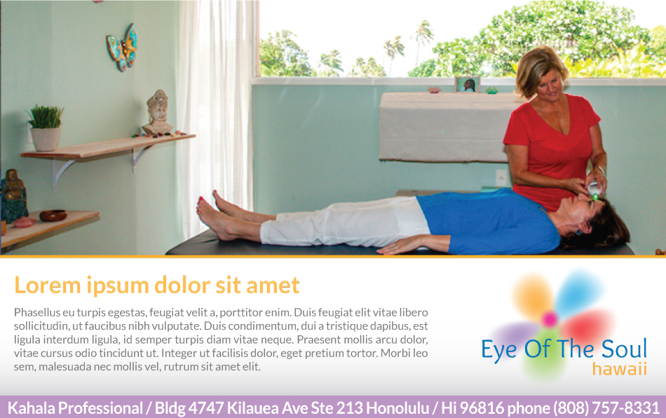 Advertisement Design by JCR for Eye of The Soul, Hawaii | Design #4068109