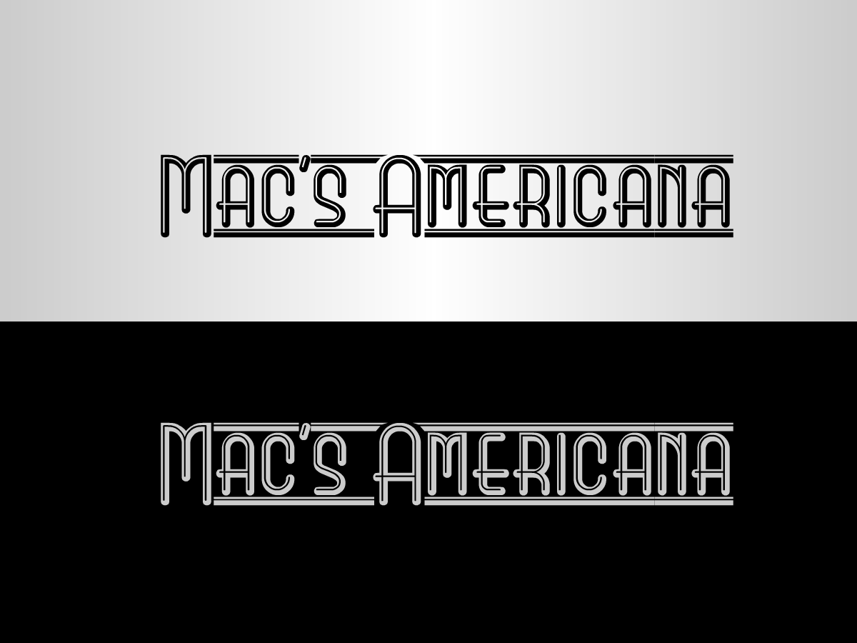 Logo-Design von REDcrackers.com für Mac's Americana | Design #1157528
