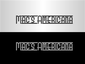 Logo Design by REDcrackers.com for Mac's Americana | Design: #1157528