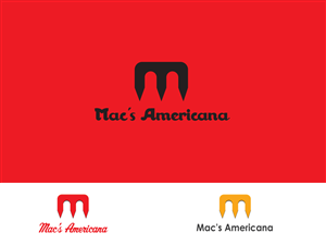 Logo Design by Inventive_Jewel for Mac's Americana | Design: #1136260