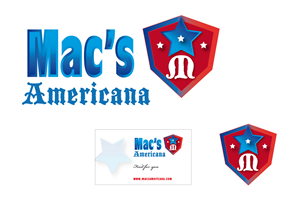 Logo Design by chouette for Mac's Americana | Design: #1125476