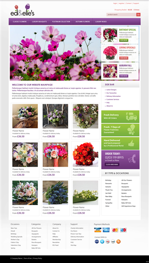 Web Design par pb pour ce projet | Design : #1124086