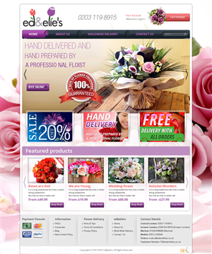 Web Design by Creative Usha for this project | Design #1125947