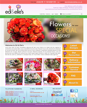Web Design by Tanvir for this project | Design #1120669
