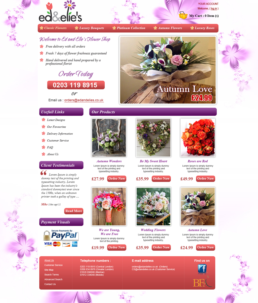 Web Design by Roy for this project | Design #1125099