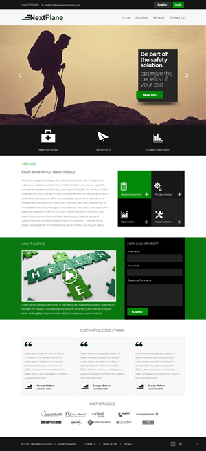 Web Design by pb for NextPlane Solutions | Design: #4065888