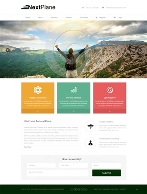 Web Design by pb for NextPlane Solutions | Design: #4065911