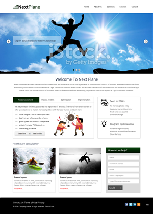 Web Design by pb for NextPlane Solutions | Design: #4065916