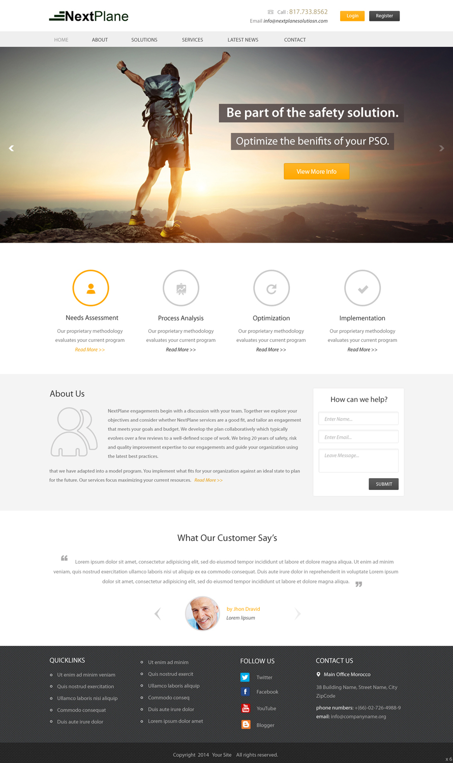 Web Design by pb for NextPlane Solutions | Design #4065923