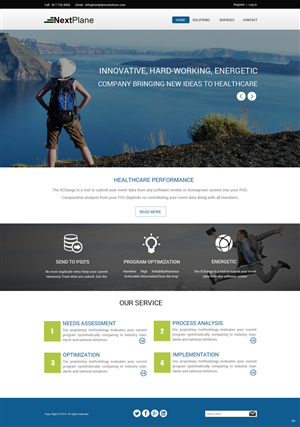 Web Design by pb for NextPlane Solutions | Design: #4065931