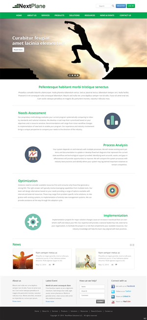 Web Design by pb for NextPlane Solutions | Design: #4065932