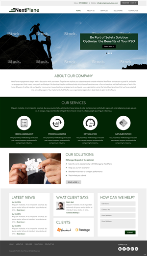 Web Design by pb for NextPlane Solutions | Design: #4070694