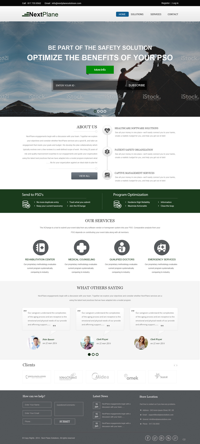 Web Design by pb for NextPlane Solutions | Design: #4077550