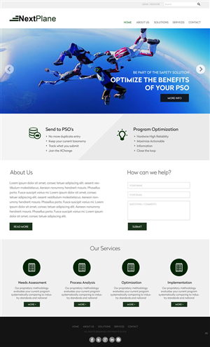 Web Design by pb for NextPlane Solutions | Design: #4077555